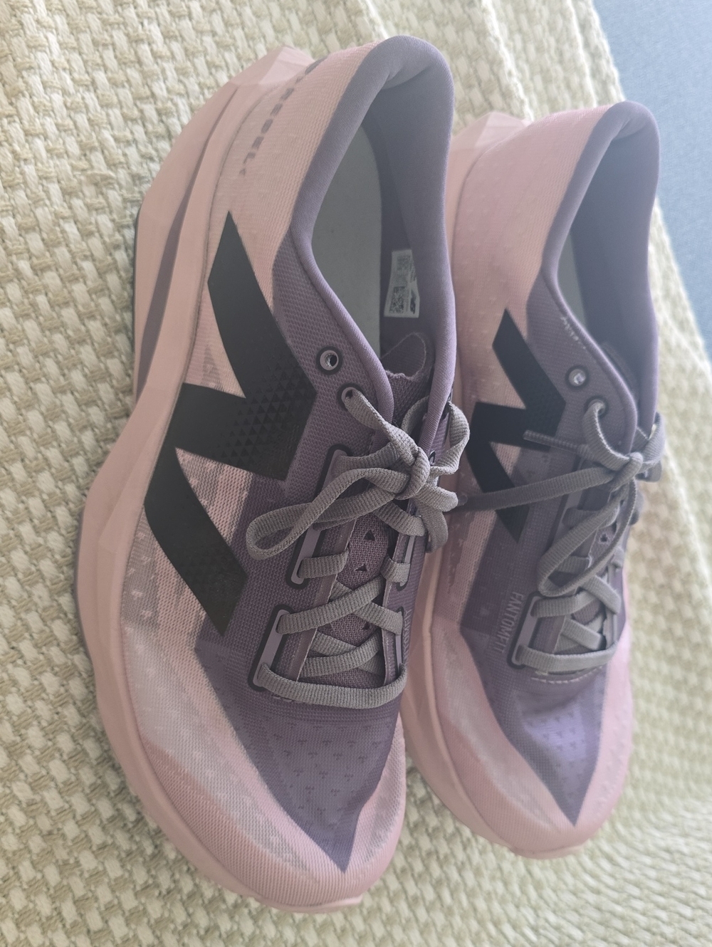Women's Lavender-Pink Running Sneakers - New Balance Rebel